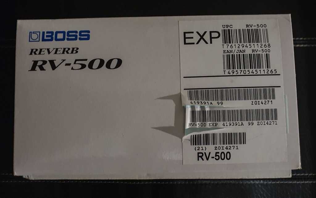 Reverb Boss RV-500