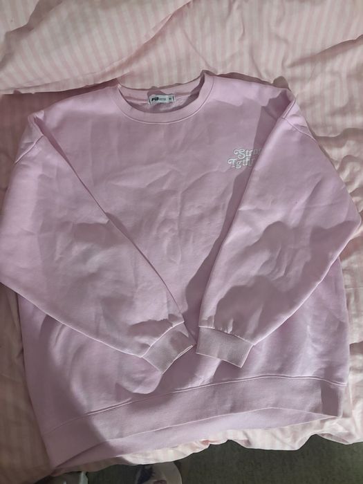 Женское розовое худи