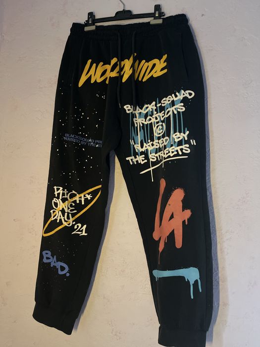 Чоловічі спортивни штані «BLACK SQUAD"
