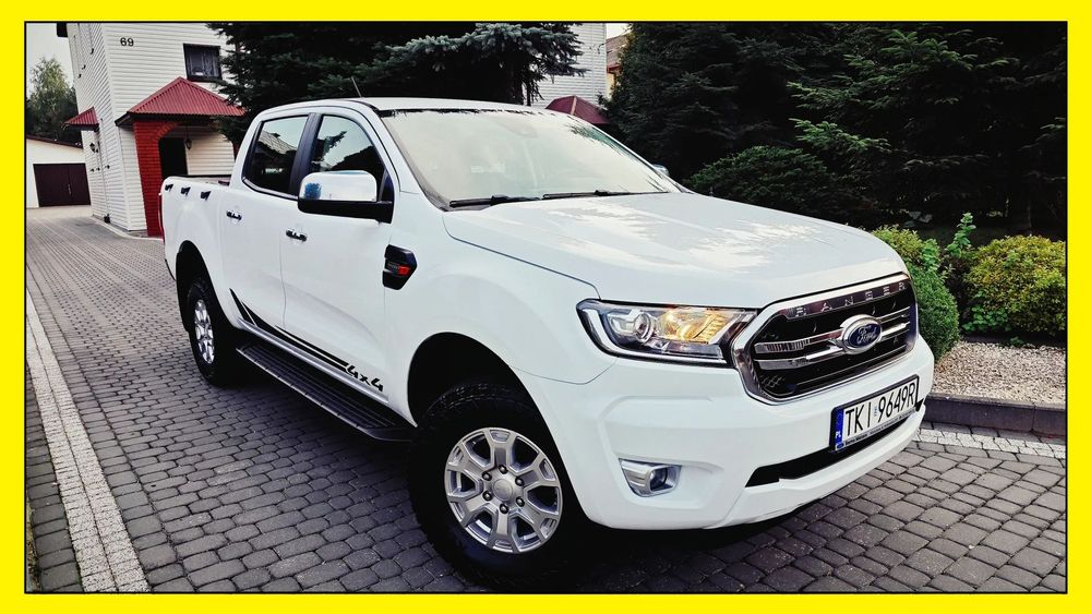 Ford Ranger 1właściciel, salonPL, serwis ASO, 170KM automat, 4x4, hak 3.5t, VAT23%