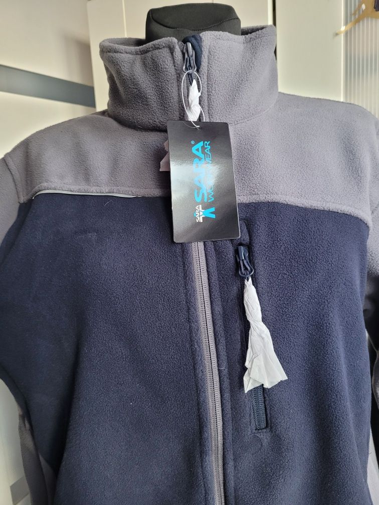 Bluza gruba  polarowa męska comfort