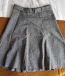 Szara spódnica z paskiem H&M, r. 36
