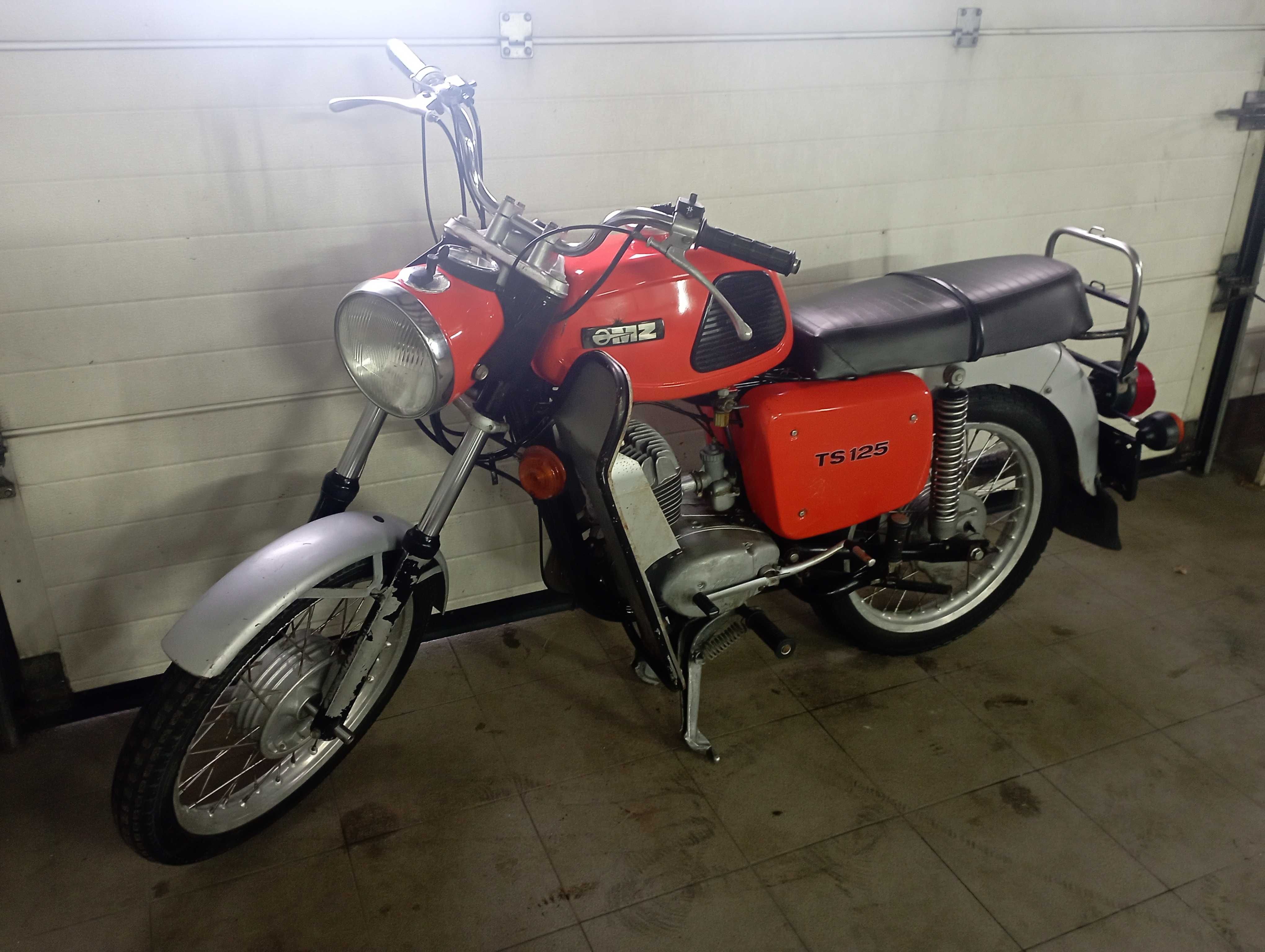 MZ TS 125 Dokumenty Oryginał ul