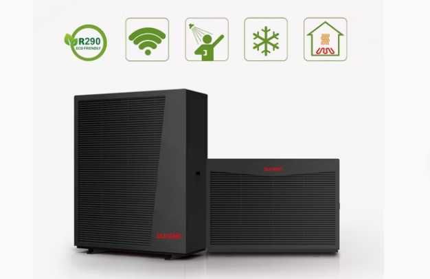 Інверторний Smart тепловий насос моноблок повітря-вода 15,2 кВт (R290)