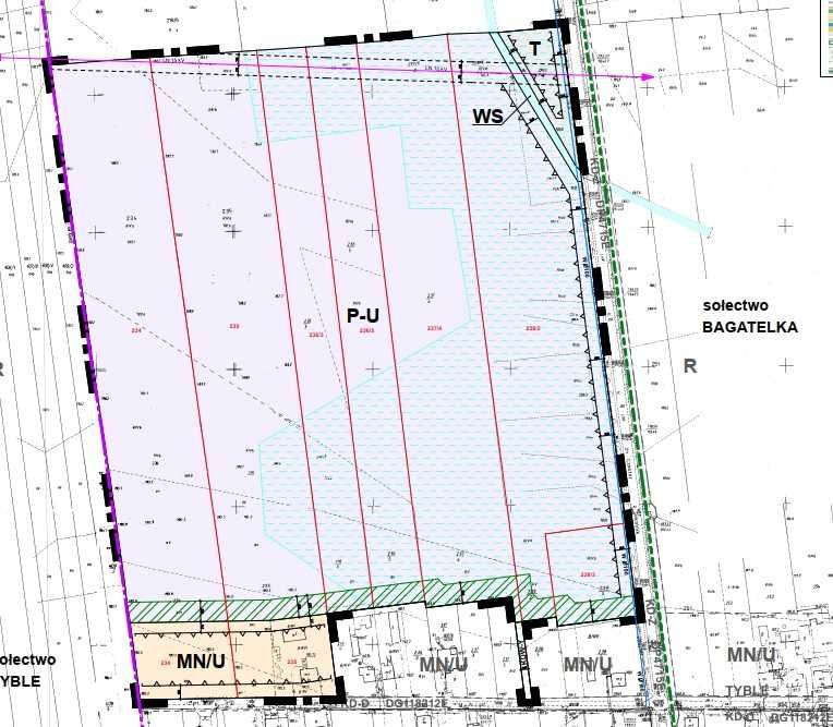 Działka inwestycyjna, przemysłowa 9,5ha Blisko S8, MPZP