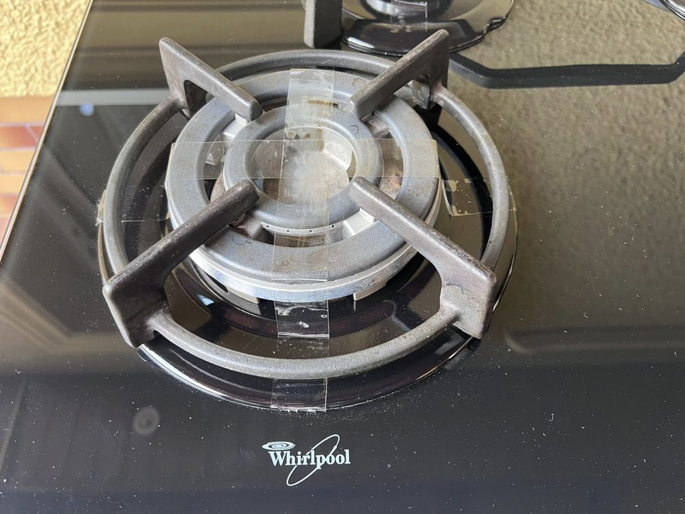 Газова плита Whirpool варильна поверхня