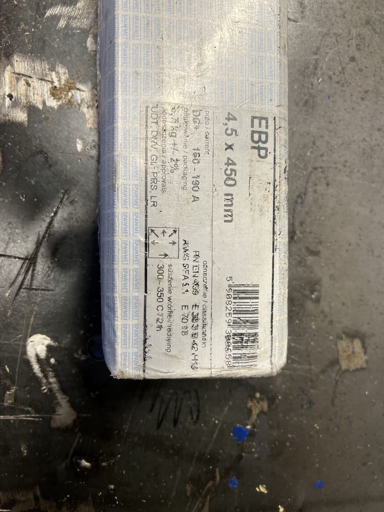 Esab elektrody  kilka rodzajow