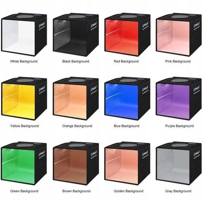 Namiot Bezcieniowy Fotograficzny 25cm Do Zdjęć Produktowych | GRATIS