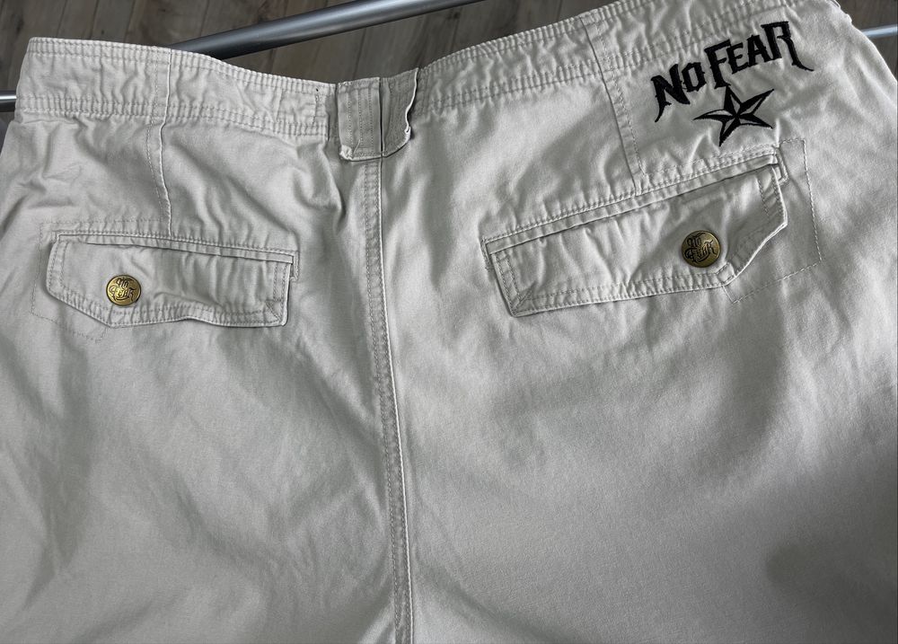 Шорти чоловічі No Fear Cargo shorts baggy карго з кишенями M/L cotton