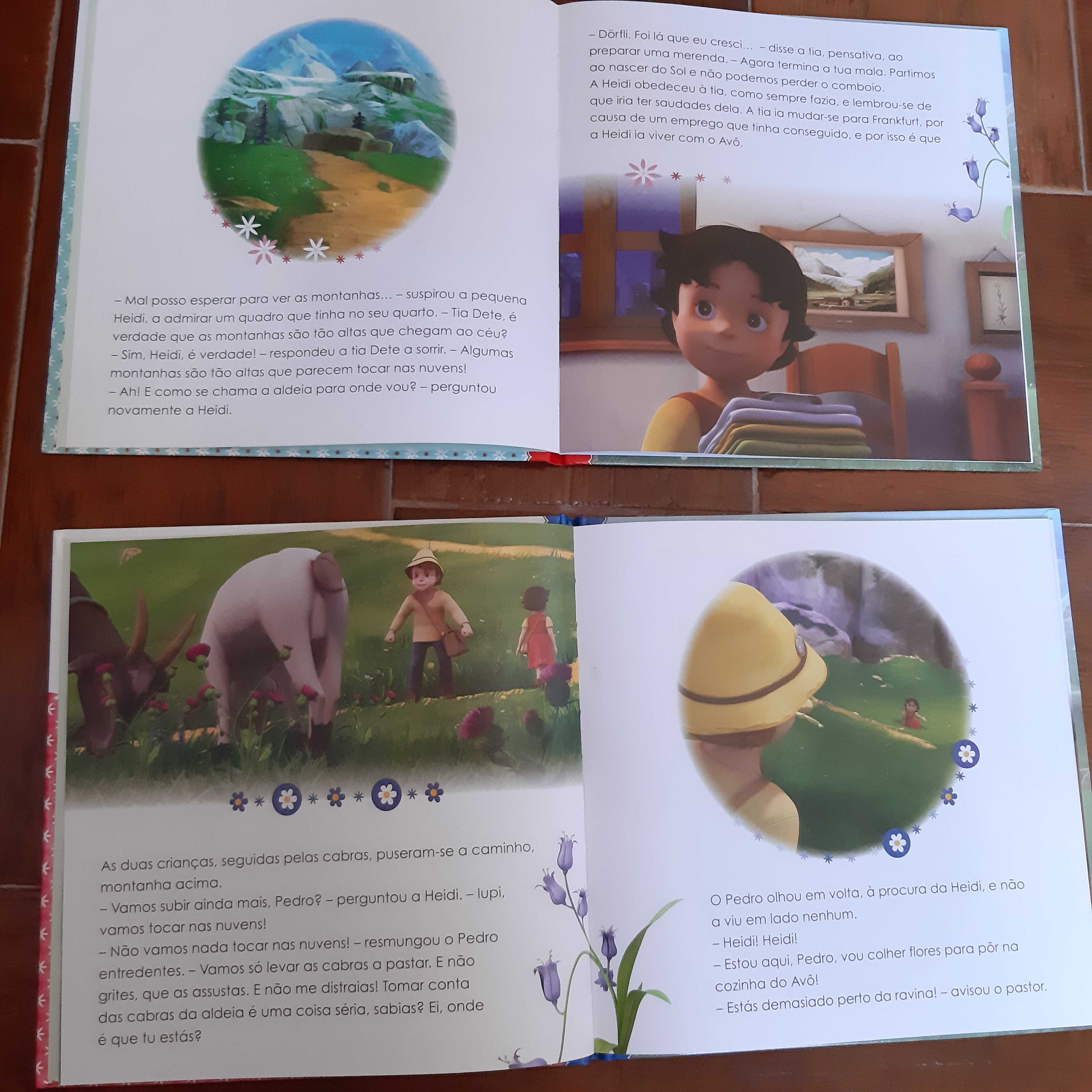 4 Livros Heidi + Musti