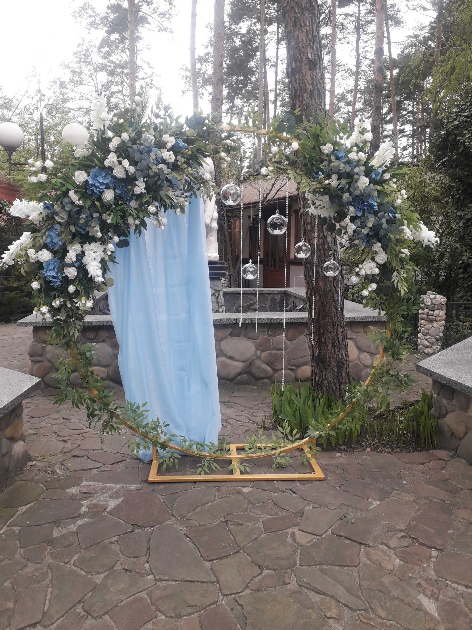 Декор і квіти на весілля. Київ, Буча, Ірпінь.