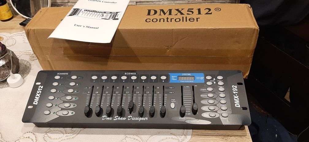 Mixer Dmx, nowy , kontroler świateł dmx512
