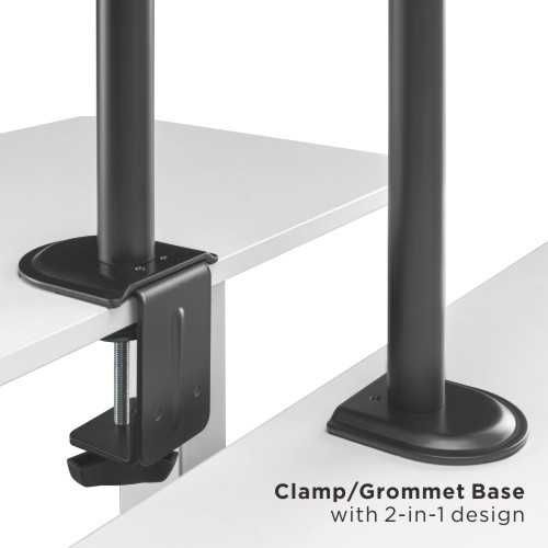 Кронштейн кріплення для моніторів 17"-27" Brateck LDT66-C034