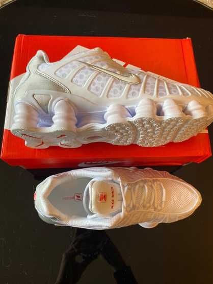 Buty damskie Trampk Nike_Shox_TL_White R.42