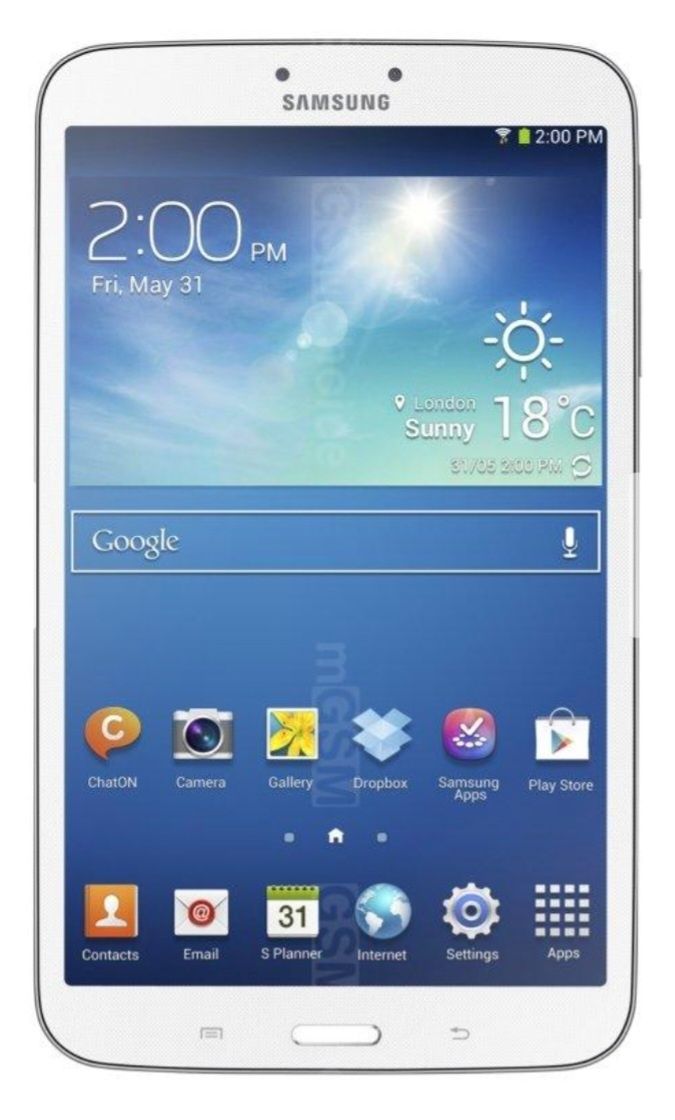 tablet samsung galaxy tab3 SM-T311 wersja 3G biały stan IDEALNY