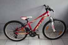 Rower dziecięcy górski CUBE KID, Rama 12", Koła 24", Alu, Shimano