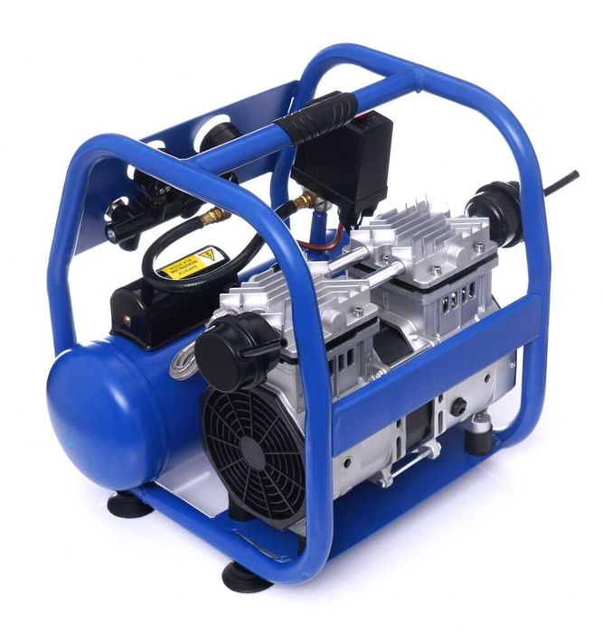 Kompresor bezolejowy dwutłokowy 6L sprężarka dwutłokowa bezolejowa