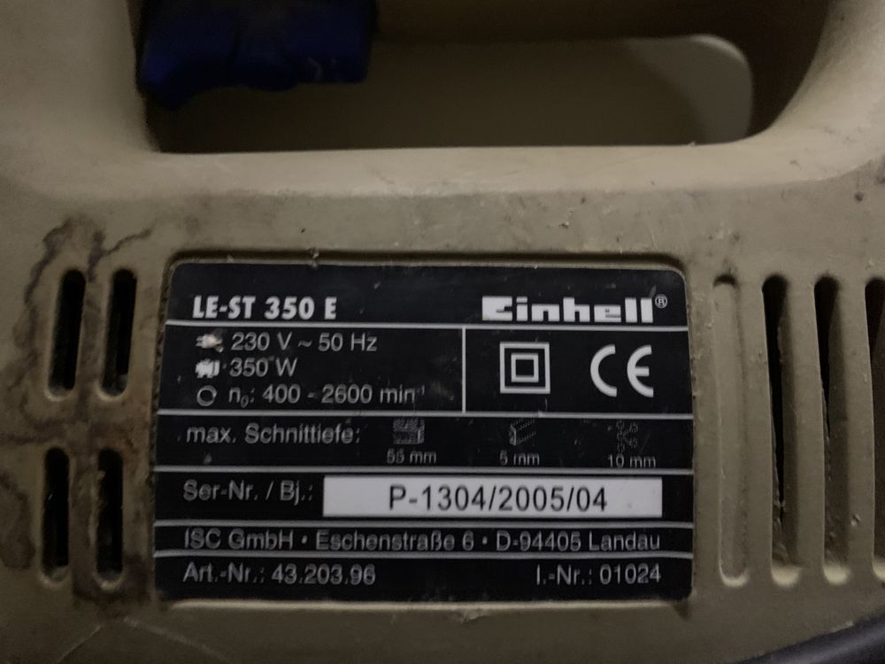 Einhell 350e tico tico