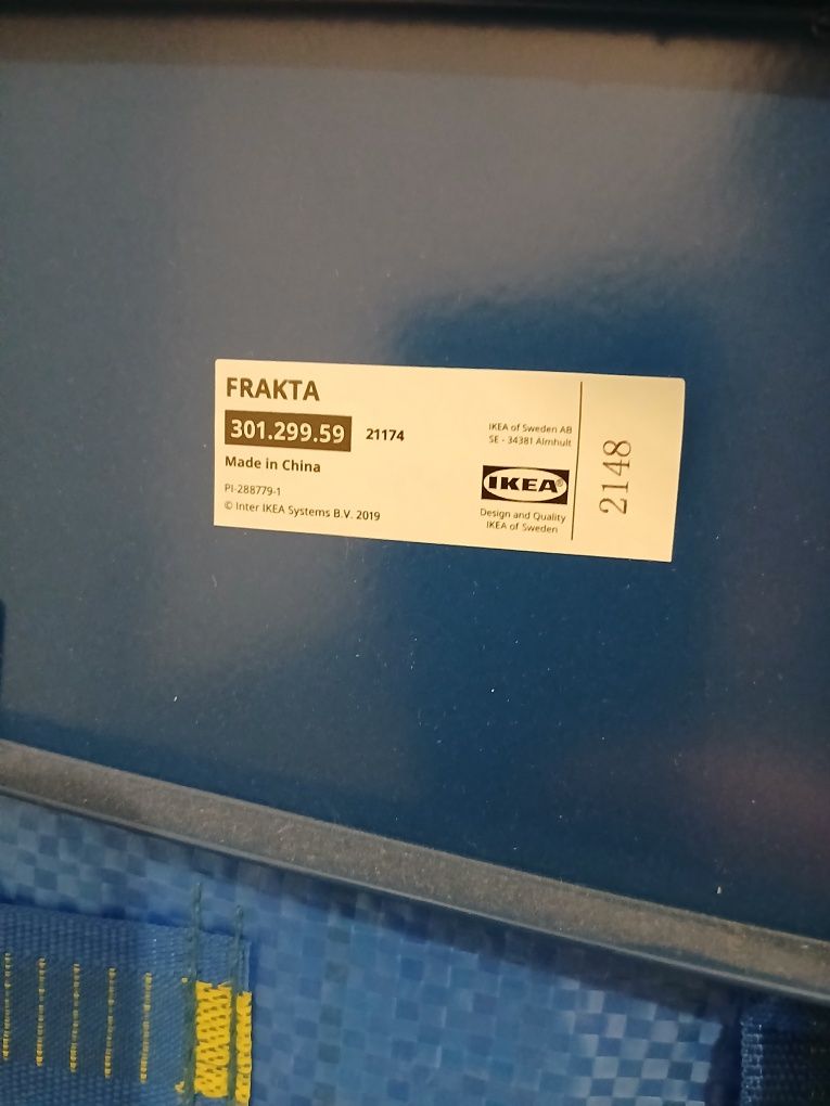Ikea Frakta wózek na zakupy przeprowadzkę + torba
