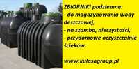 ZBIORNIK 4000L woda deszczówka szambo oczyszczalnia 2000L 3000L 5000L