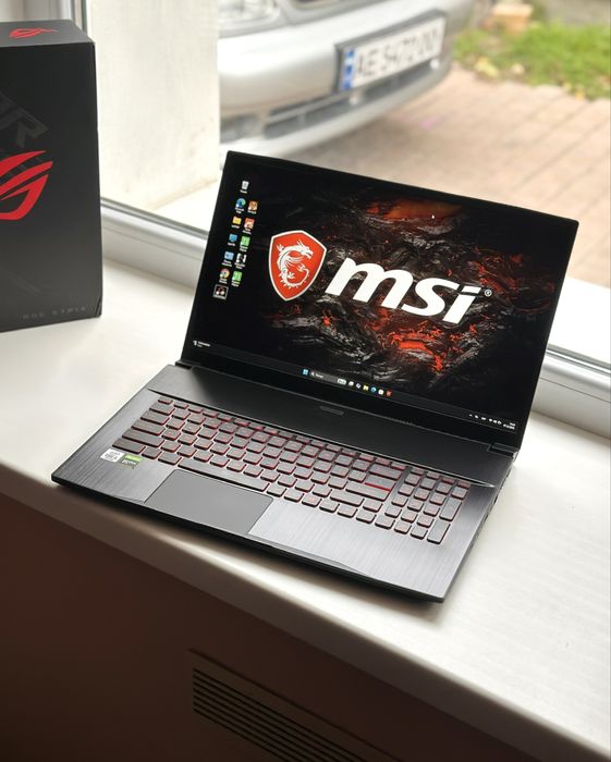 ‼️MSI 17.3 Дюйма‼️i5-10th/GTX1650Ti/144Hz/16GB/512GB/Гарантия 30дней.
