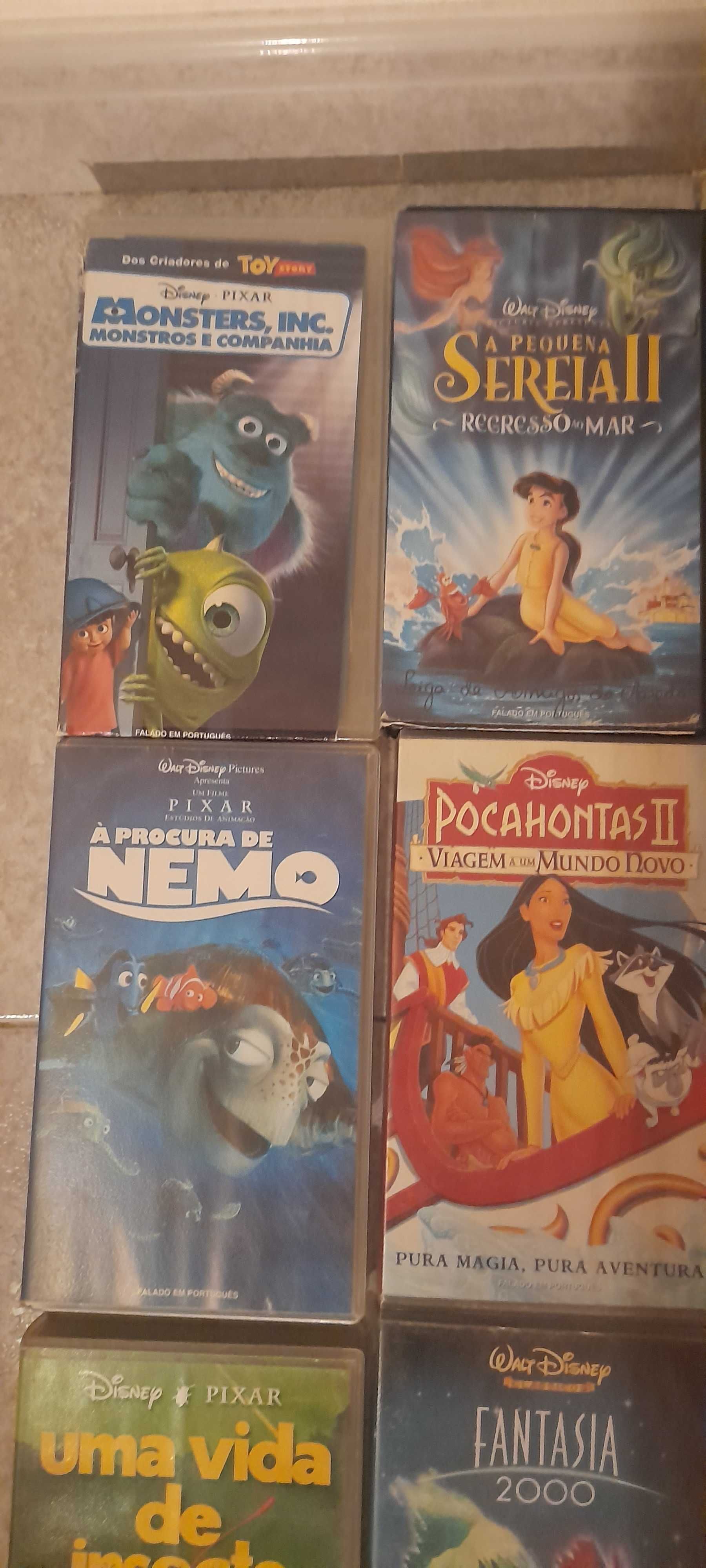 Filmes da Disney em vhs