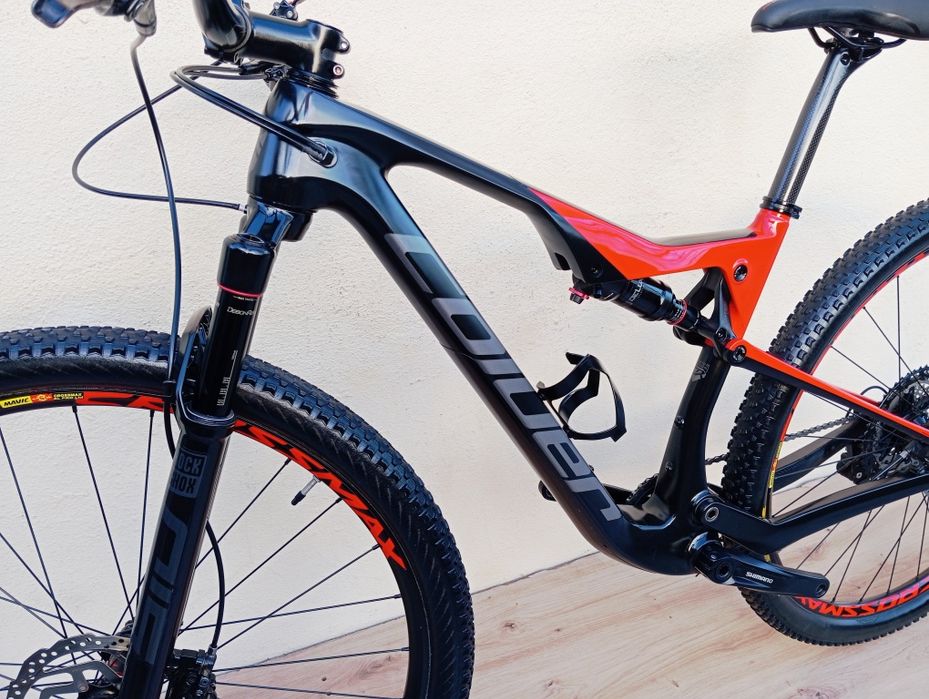 JF-Bikes Bicicletas Coluer Stake M Carbono Sid  XT-12v Suspensão total