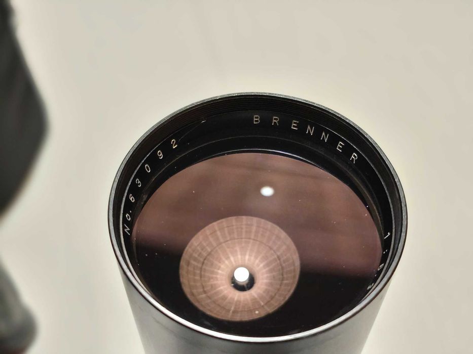 Manualny obiektyw t2 400 mm f6.3 Brenner Japan okazja beroflex soligor