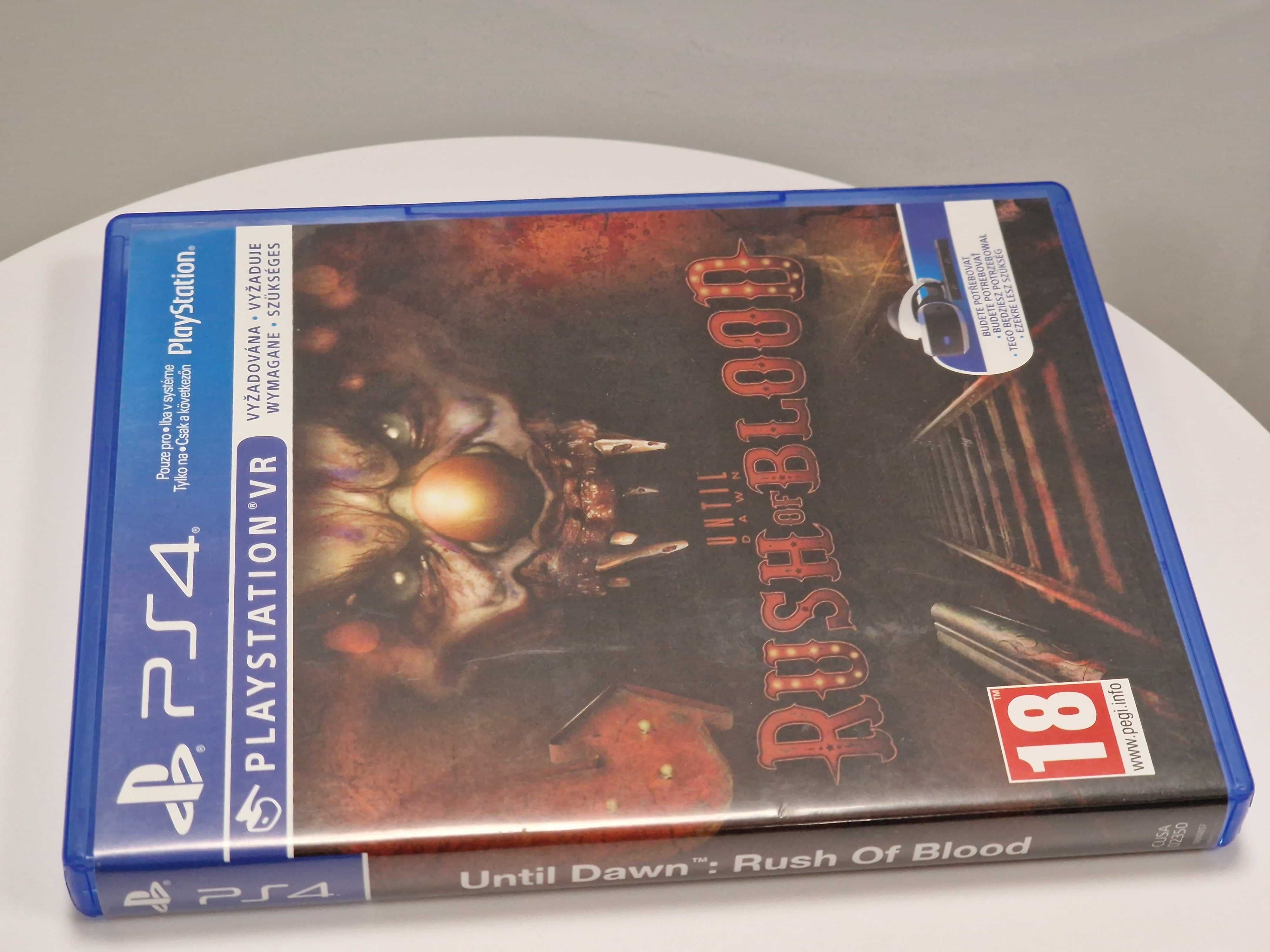 Gra PS4 PS5 VR Until Dawn: Rush of Blood