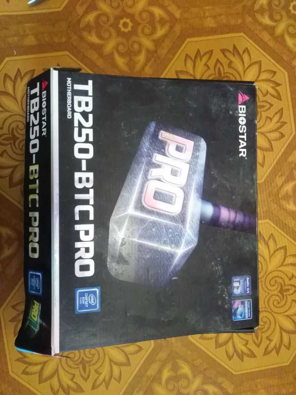 Комплект b250 g4400 8gb DDR4-2133 s1151 biostar TB250-btc pro