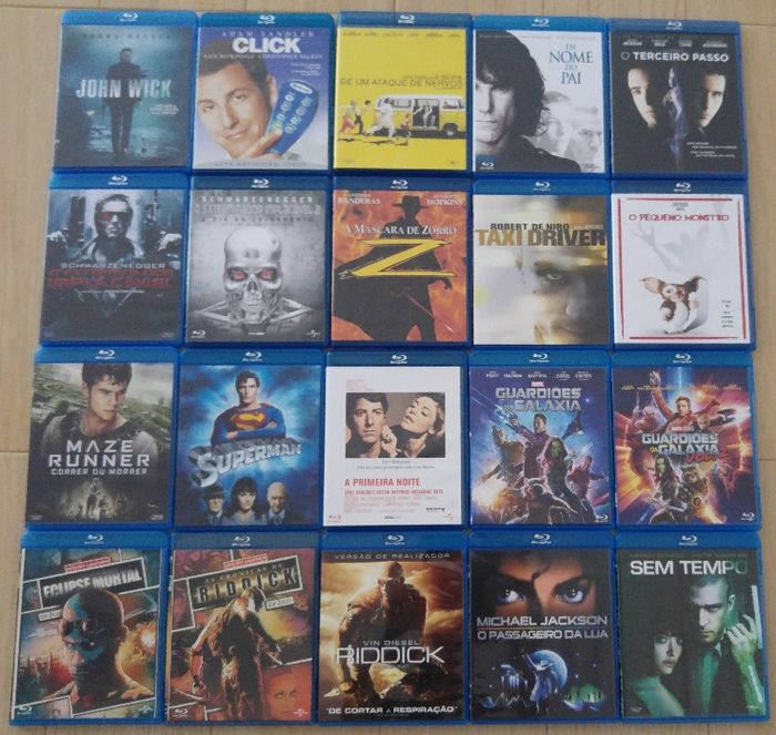 Conjunto de Blurays - Parte 2