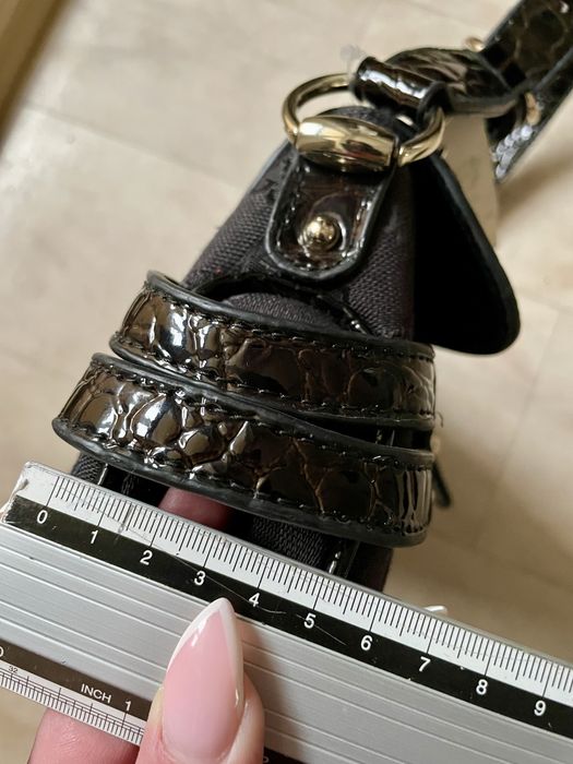 сумка багет в стиле gucci