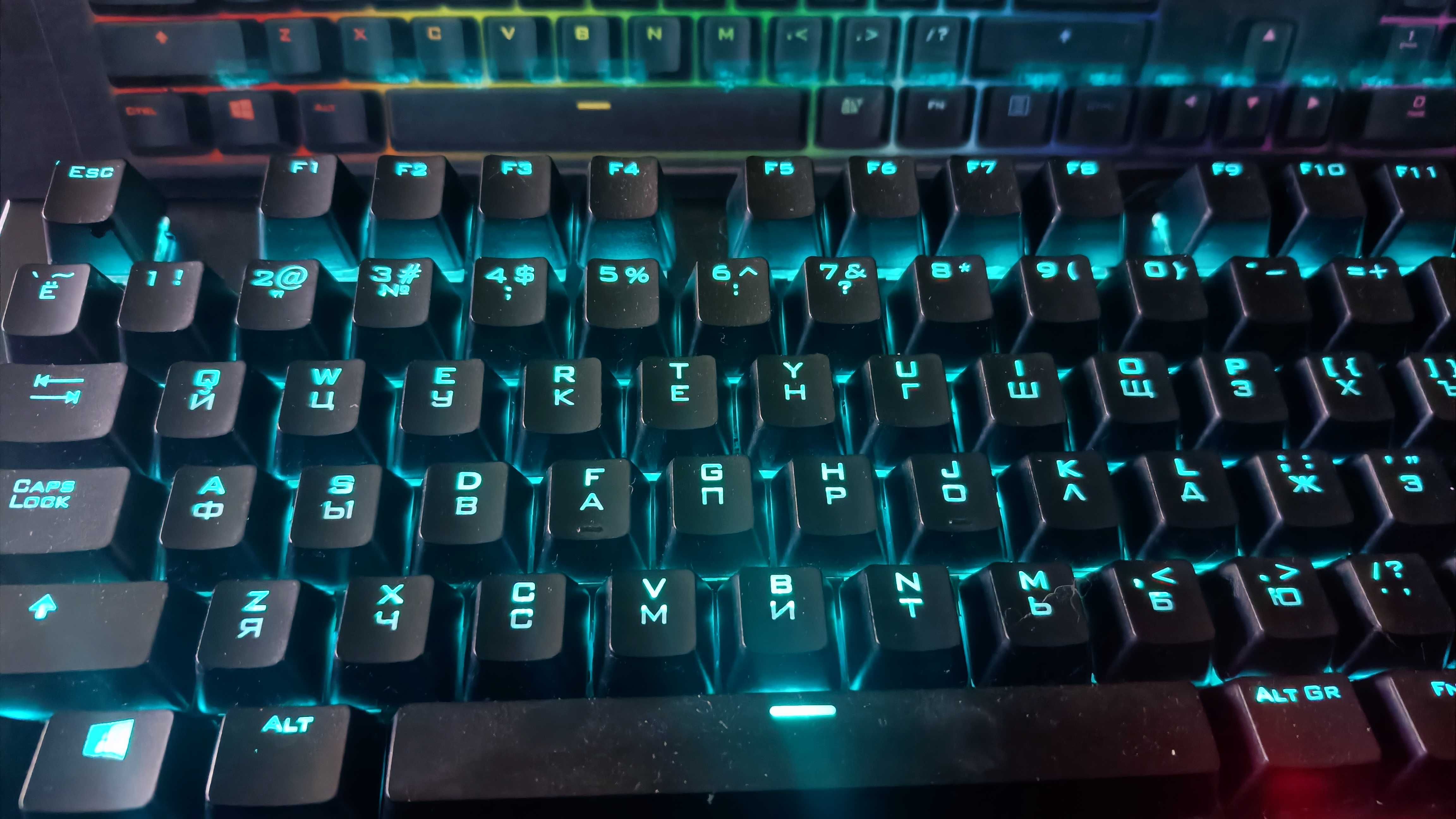 Клавіатура Trust GXT 890 Cada RGB