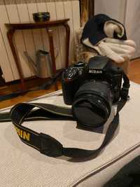 Máquina fotográfica Nikon D3400 + objectiva 18-55mm