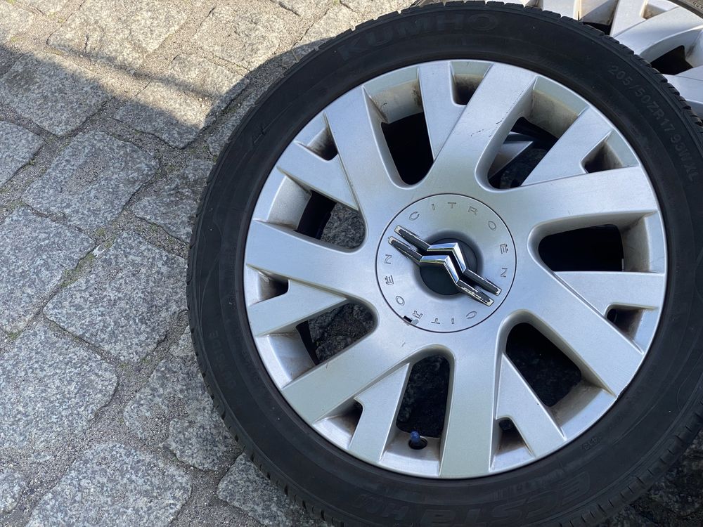 Alufelgi 17 Citroen C4 C3 opony 205/50 R17 koła 4x108