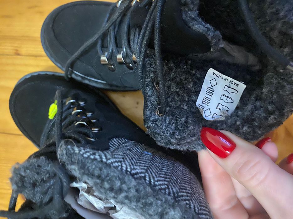 Червики утеплені для дівчинки