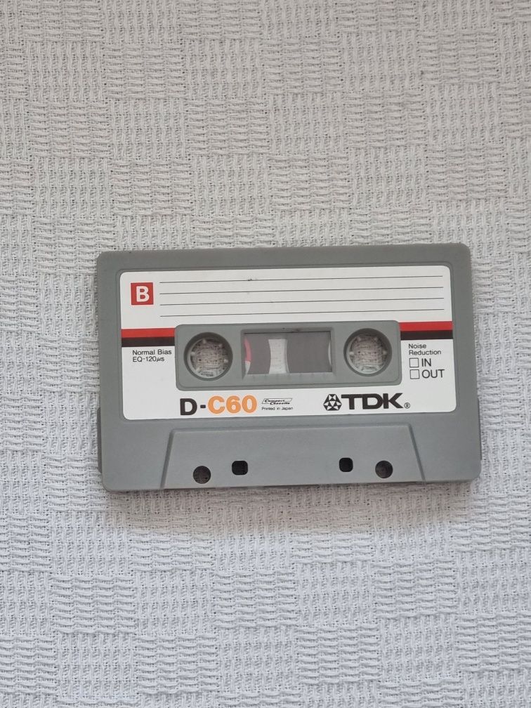 Kaseta TDK D60 1979 rok początki kaset TDK stan bd