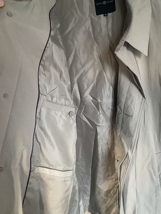 płaszcz męski trencz royal class 56