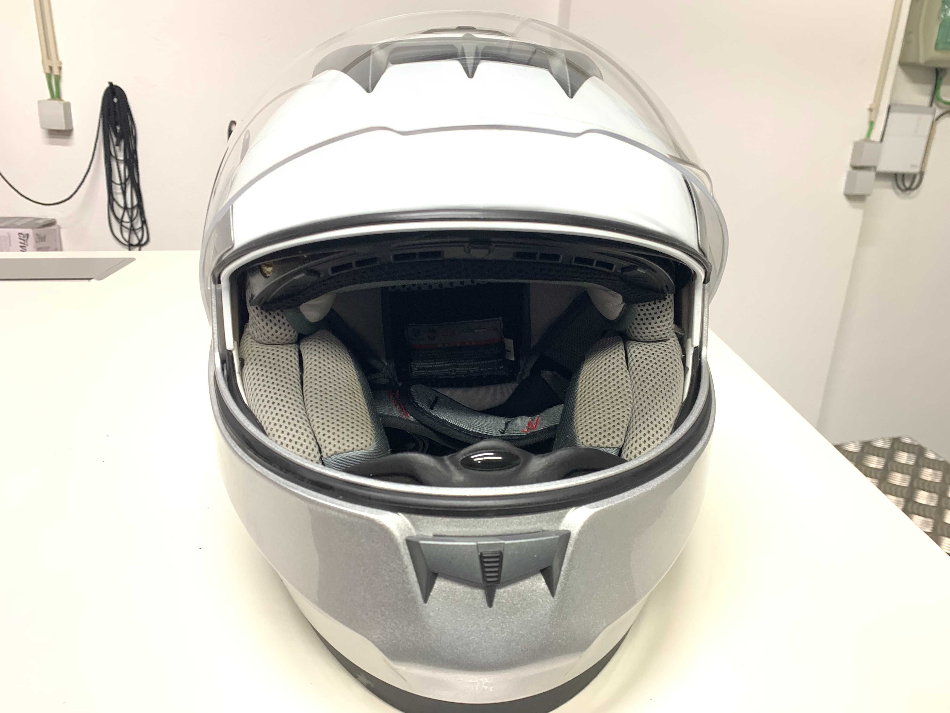 Capacete Piaggio integral, tamanho L