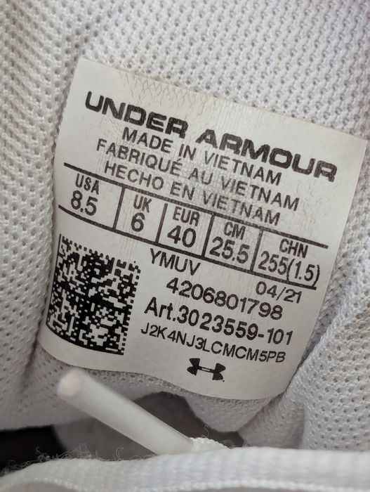 Кросівки Under Armour Hovr Sonic 4 Bluetooth Розмір 40