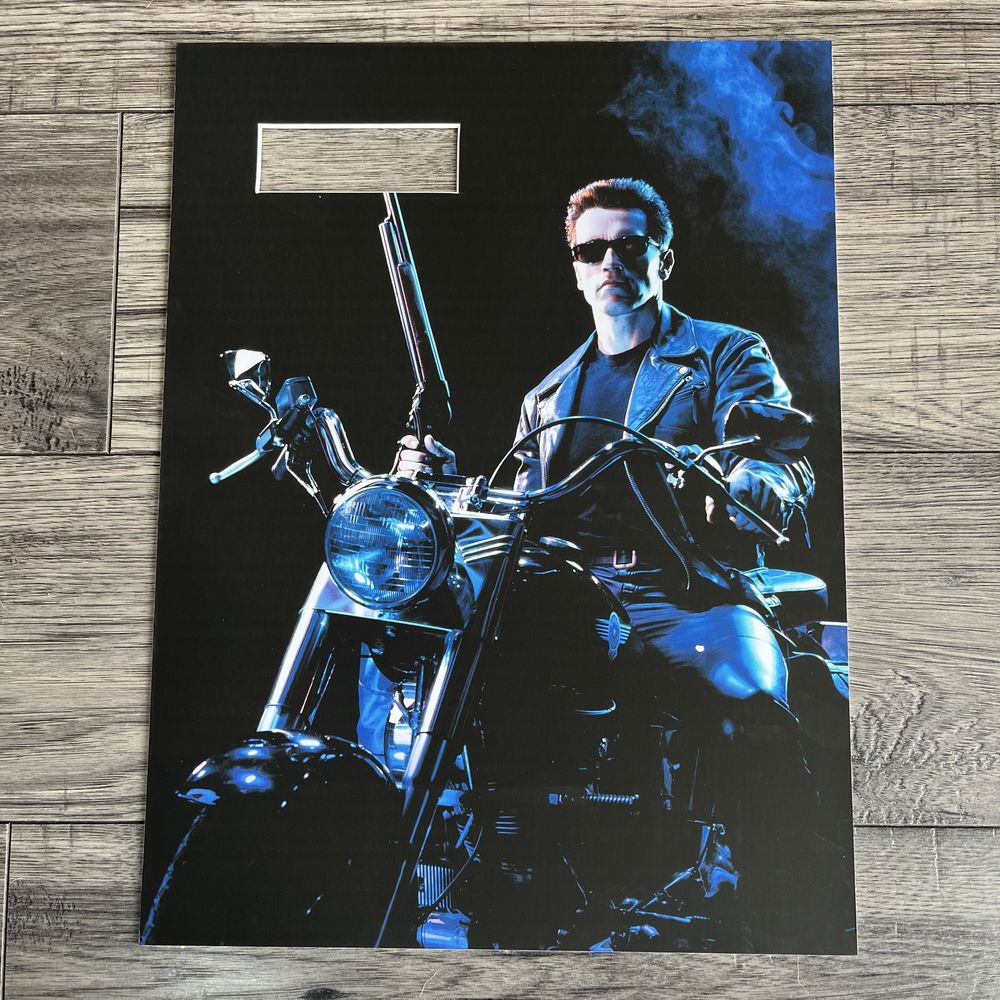 Arnold Schwarzenegger autograf Terminator 2