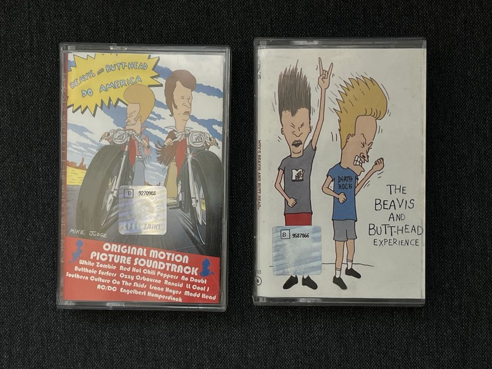 Beavis and Butt-Head Experience i Do America zestaw kaset magnetofonow