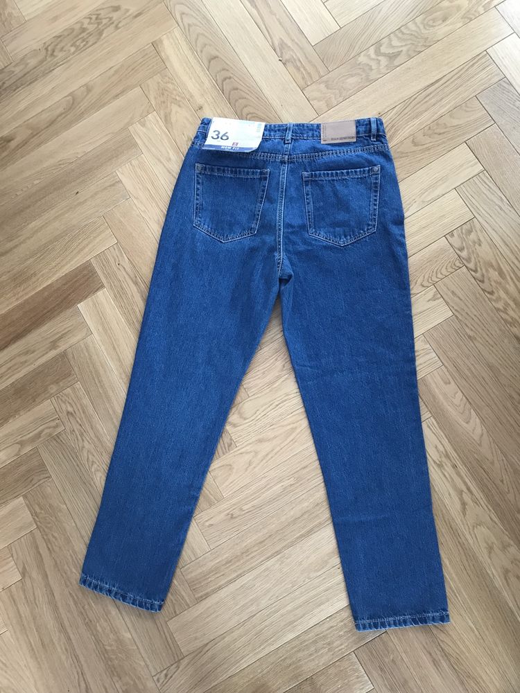 NOWE Spodnie jeansy dzinsy mom fit Esmara rozm. duze 36 male 38