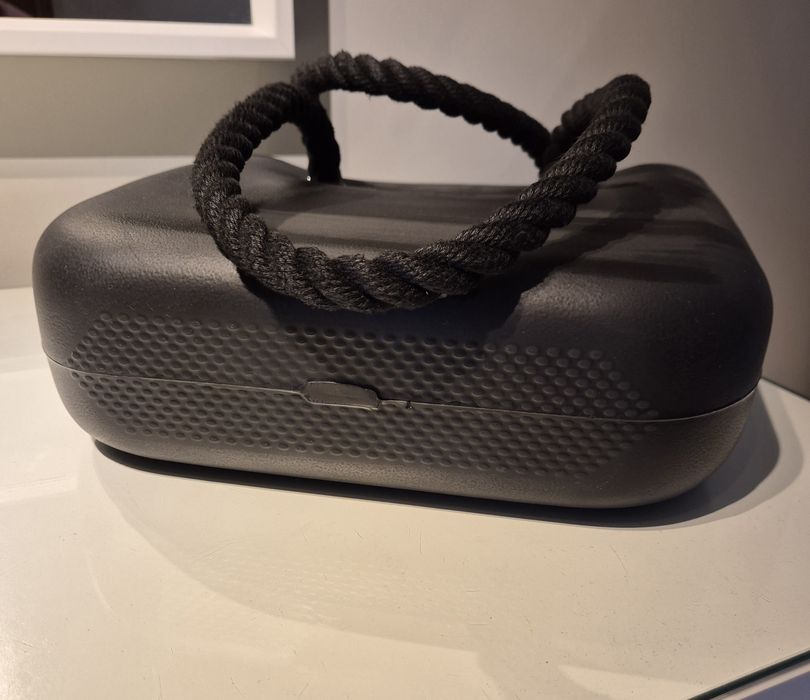 Torebka O Bag mini czarna + sznurki i organizer matcha