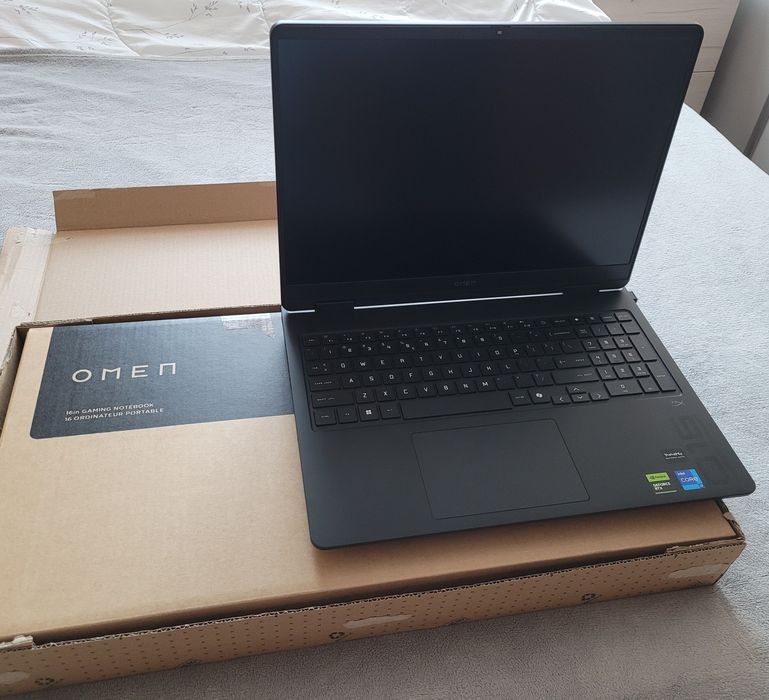 Nowy Laptop gamingowy HP OMEN 16.1 - I7 14GEN/RTX5060/32GB RAM/DYSK 1T