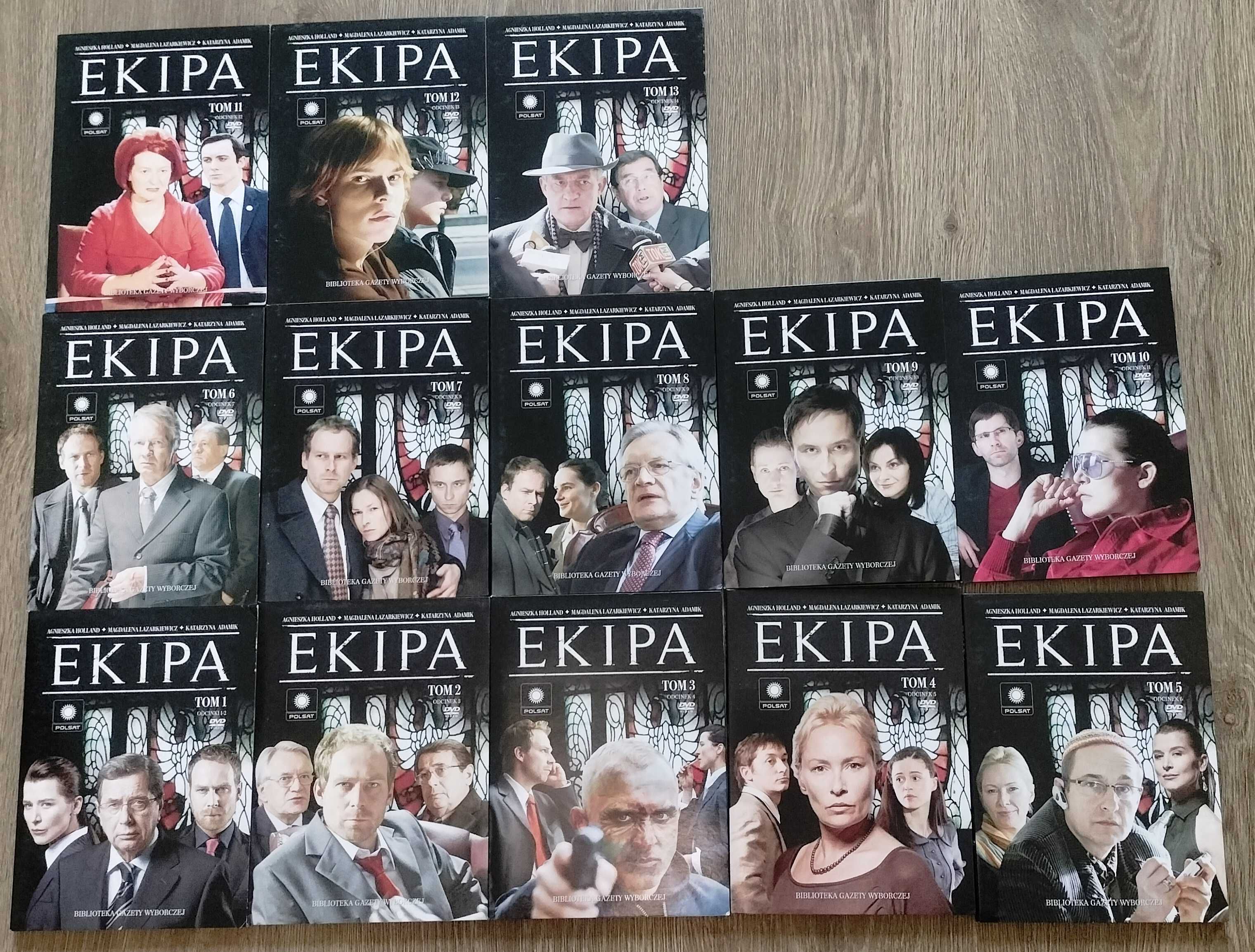 Ekipa serial polski na DVD - 14 odcinków komplet stan bdb