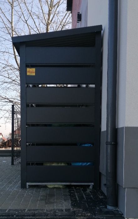 Wiata śmietnikowa panelowa  2,5m x 2,5m