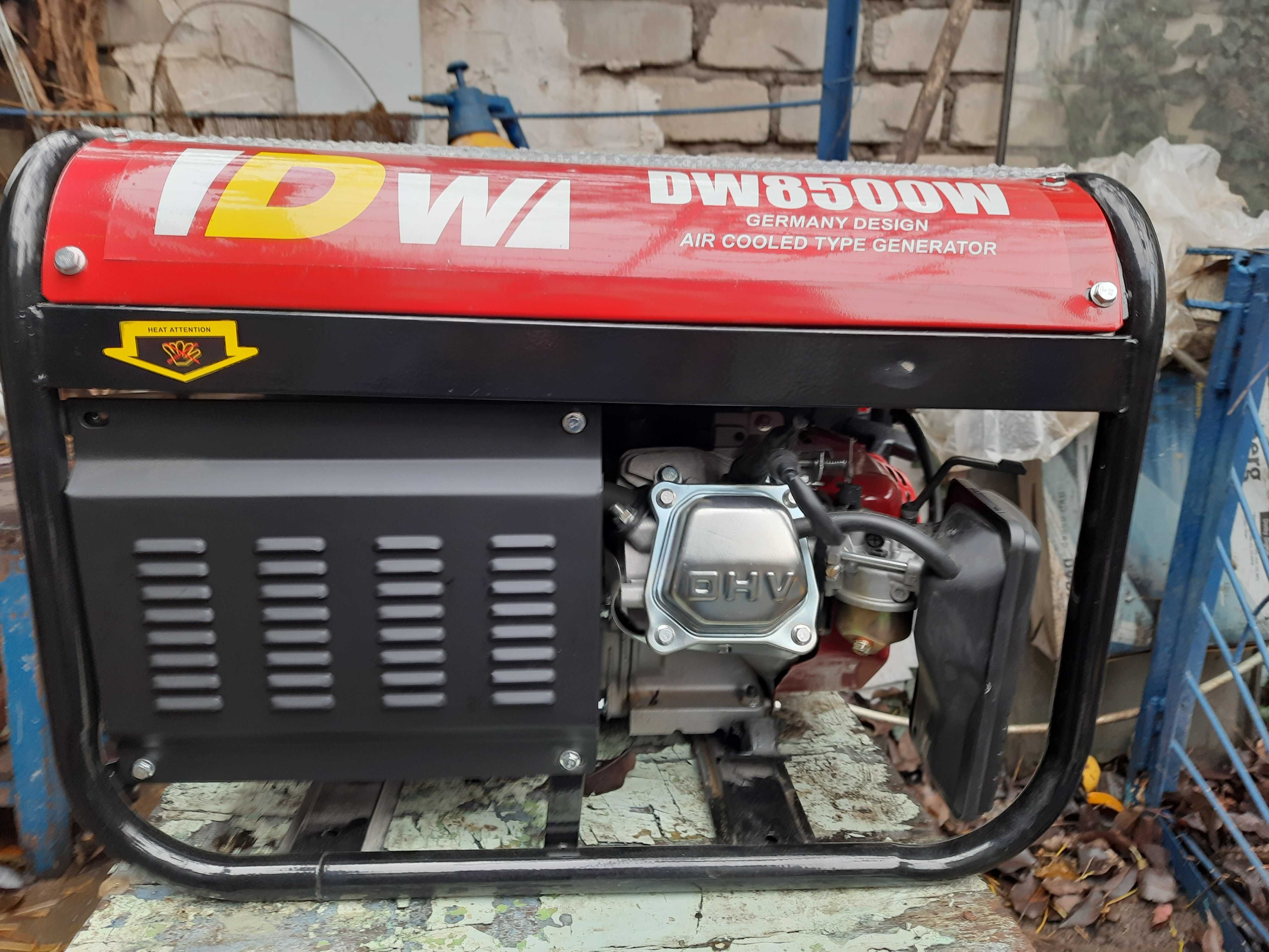 Продам бензиновый генератор DW 8500W
