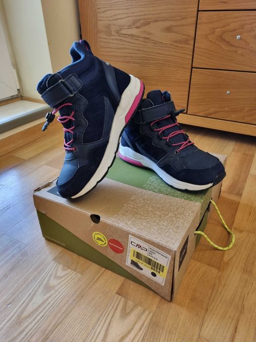 Buty CMP Hadil dziecięce jesienno zimowe, wodoodporne r. 37