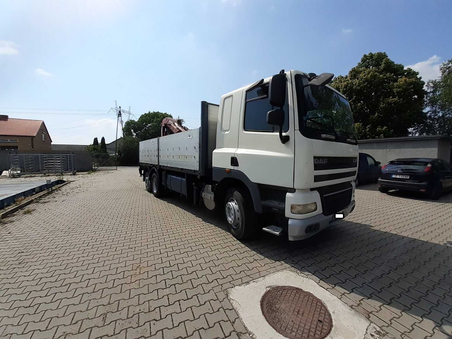 DAF CF 85-410HDS Składany w Z -HYVA V815 z 2007 roku